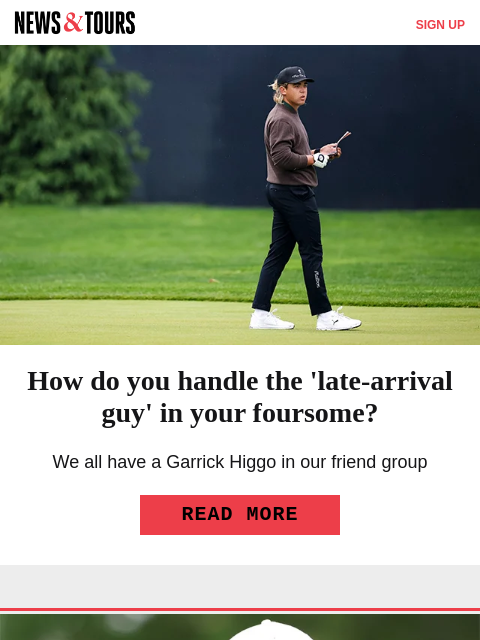 golfdigest newsletter: Michael Block reminds us of the underdog we forgot