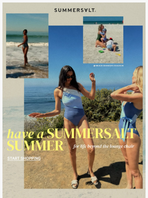 summersalt newsletter: ✨ Have a Summersalt Summer ✨