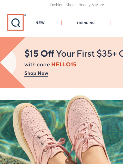 qvcemail newsletter: Jump Into Summer of Savings