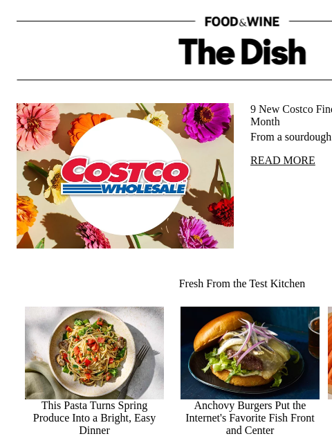 foodandwine newsletter: 9 New Costco Finds Shoppers Are Loving This Month