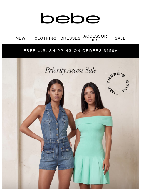 bebe newsletter: 30% Off Still Live ⏳ Don't Procrastinate