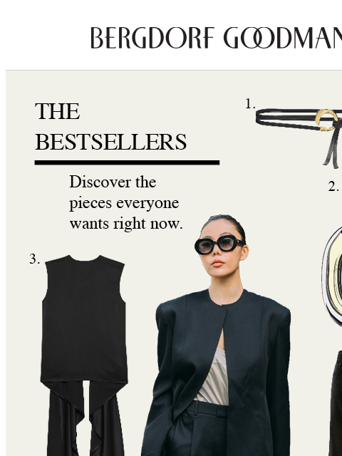bergdorfgoodman newsletter: The Week’s Bestsellers