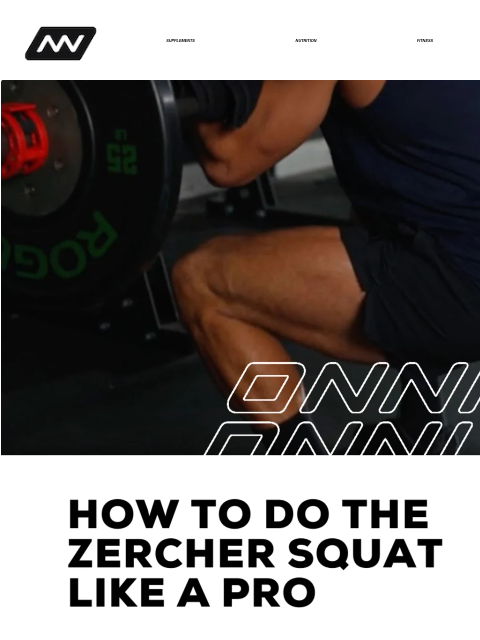 The Zercher squat can offer a low back-friendly alternative to back squats. Here's how to do it right and incorporate it into your routine. SUPPLEMENTS NUTRITION FITNESS APPAREL If you've been