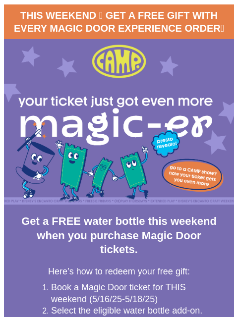 Your ticket comes with extra magic. ͏ ͏ ͏ ͏ ͏ ͏ ͏ ͏ ͏ ͏ ͏ ͏ ͏ ͏ ͏ ͏ ͏ ͏ ͏ ͏ ͏ ͏ ͏ ͏ ͏ ͏ ͏ ͏ ͏ ͏ ͏ ͏ ͏ ͏ ͏ ͏ ͏ ͏ ͏ ͏ ͏ ͏ ͏ ͏ ͏ ͏ ͏ ͏ ͏ ͏ ͏ ͏ ͏ ͏ ͏ ͏ ͏ ͏ ͏ ͏ ͏ ͏ ͏ ͏ ͏ ͏ ͏ ͏ ͏ ͏ ͏ ͏ ͏ ͏ ͏ ͏ ͏ ͏ ͏ ͏ ͏ ͏ ͏
