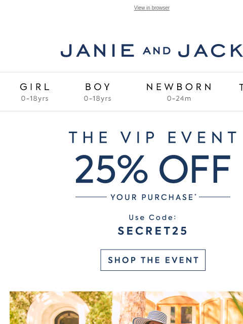 And seas the day with new swimsuits. View in browser Stores Janie and Jack Girl Boy Newborn Tween Janie and Jack Girl Boy Newborn Tween Girl Boy Newborn Girl Newborn Boy Accessories Sale Gift Services
