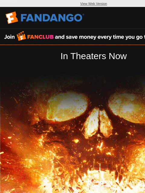'Final Destination Bloodlines,' 'Thunderbolts*,' and more new movies are playing this weekend. Get your tickets now. View Web Version FANCLUB In Theaters Now Get Tickets Your Special