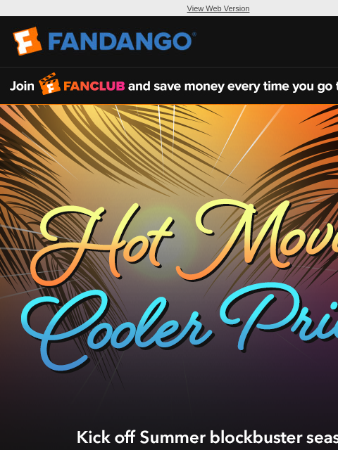 fandango newsletter: Your Deals of the Day