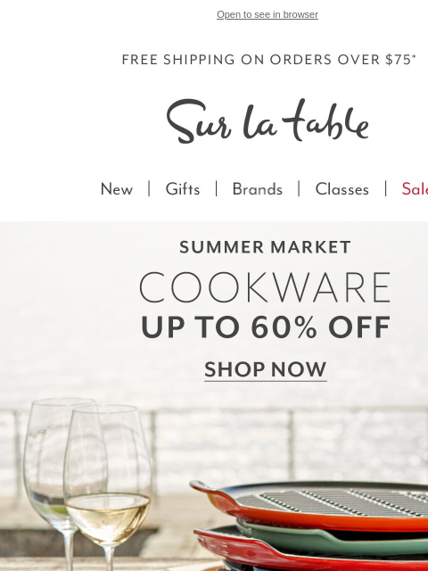 Save on Sur La Table, All-Clad, Staub, Le Creuset and more. ‌ ‌ ‌ ‌ ‌ ‌ ‌ ‌ ‌ ‌ ‌ ‌ ‌ ‌ ‌ ‌ ‌ ‌ ‌ ‌ ‌ ‌ ‌ ‌ ‌ ‌ ‌ ‌ ‌ ‌ ‌ ‌ ‌ ‌ ‌ ‌ ‌ ‌ ‌ ‌ ‌ ‌ ‌ ‌ ‌ ‌ ‌ ‌ ‌ ‌ ‌ ‌ ‌ ‌ ‌ ‌ ‌ ‌ ‌ ‌ ‌ ‌ ‌ ‌ ‌ ‌ ‌ ‌ ‌ ‌ ‌