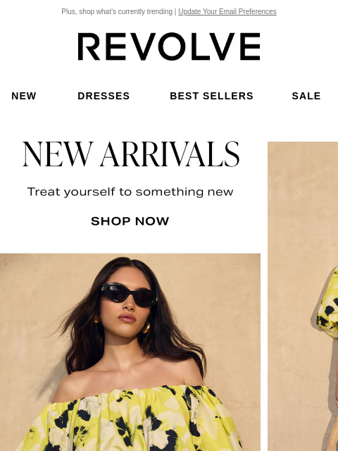 Plus, shop what's currently trending | Update Your Email Preferences New Dresses Best Sellers Sale My Favorites Beauty New Dresses Best Sellers Sale My Favs Beauty Treat Yourself to Something New.