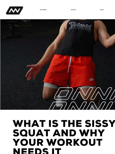 Here's everything you need to know to perform the sissy squat correctly and get the most out of it. SUPPLEMENTS NUTRITION FITNESS APPAREL If you've been curious about steel mace training but