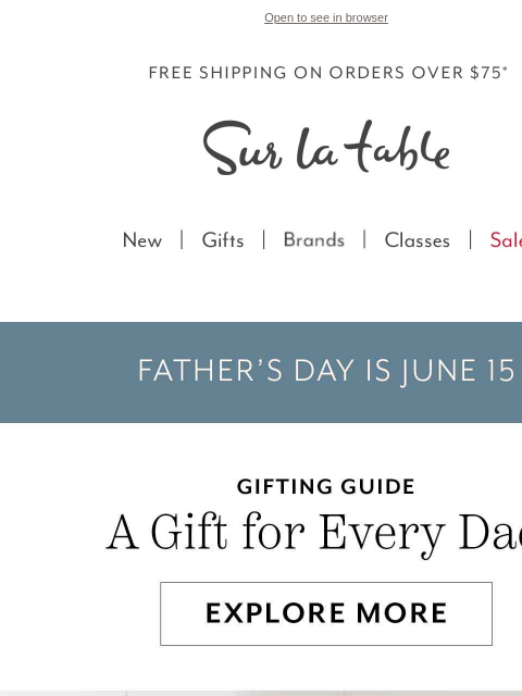 From premium knives to pro cookware, we've got gifts he'll love. ‌ ‌ ‌ ‌ ‌ ‌ ‌ ‌ ‌ ‌ ‌ ‌ ‌ ‌ ‌ ‌ ‌ ‌ ‌ ‌ ‌ ‌ ‌ ‌ ‌ ‌ ‌ ‌ ‌ ‌ ‌ ‌ ‌ ‌ ‌ ‌ ‌ ‌ ‌ ‌ ‌ ‌ ‌ ‌ ‌ ‌ ‌ ‌ ‌ ‌ ‌ ‌ ‌ ‌ ‌ ‌ ‌ ‌ ‌ ‌ ‌ ‌ ‌ ‌