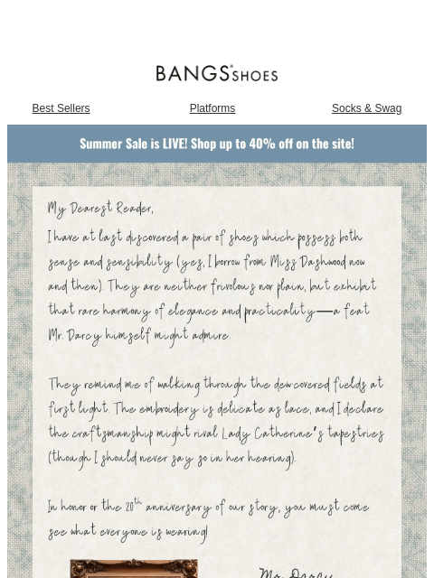 bangsshoes newsletter: My Dearest Reader... 🪶🌾