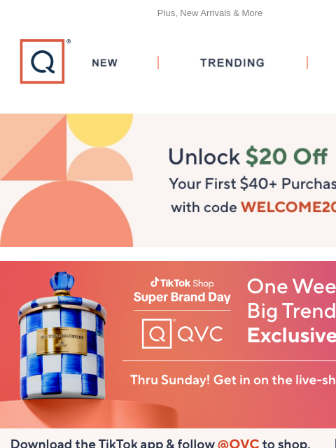 Plus, New Arrivals & More QVC New TRENDING DEALS Unlock $20 off Your First Purchase TikTok ELEMIS TSV Dermelect Perfectly Polished Strength & Shine 4Pc Set Dermelect Perfectly Polished Strength