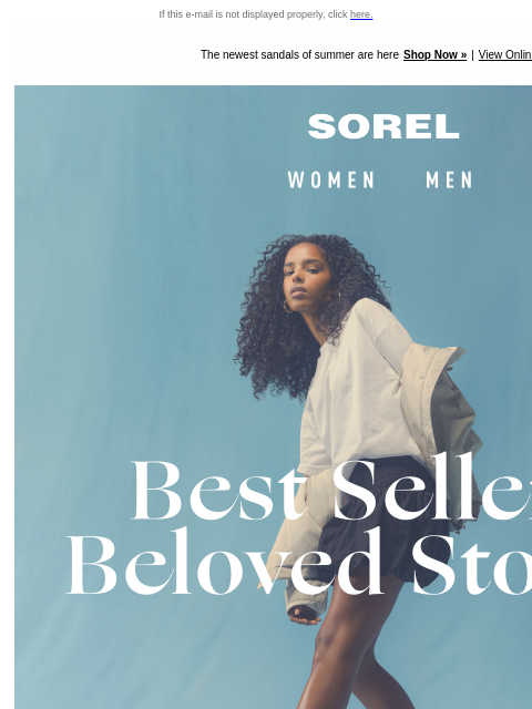 Low, mid, and high-level lifts to level up your look If this e-mail is not displayed properly, click here. The newest sandals of summer are here Shop Now » ‌ ‌ ‌ ‌ ‌ ‌ ‌ ‌ ‌ ‌ ‌ ‌ ‌ ‌ ‌ ‌ ‌ ‌ ‌ ‌ ‌ ‌ ‌