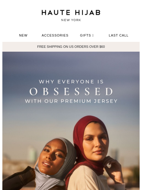 hautehijab newsletter: The Jersey everyone raves about!