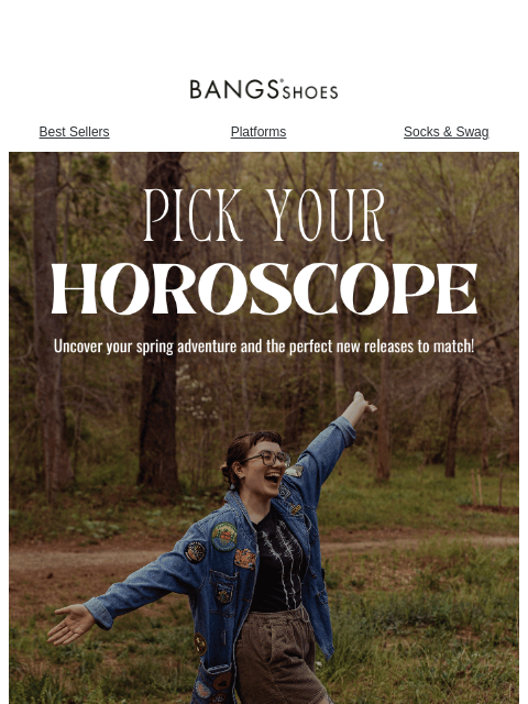bangsshoes newsletter: Your Horoscope Awaits... ✨