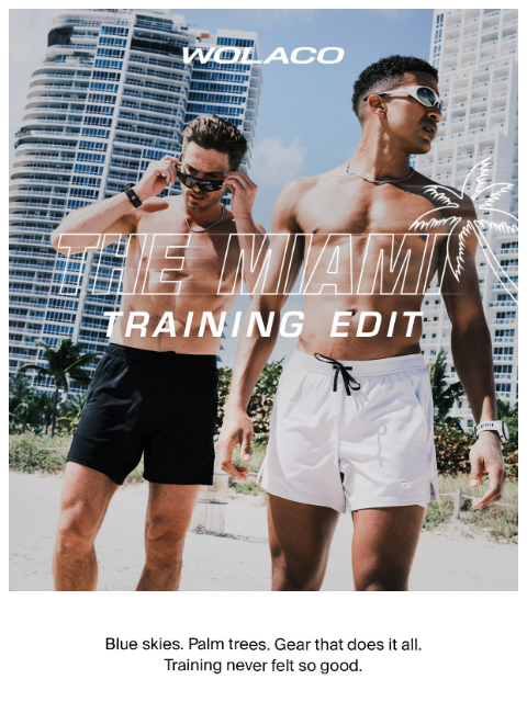 wolaco newsletter: JUST LANDED | THE MIAMI EDIT 🌴