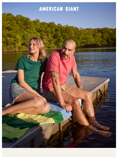 american-giant newsletter: Fabrics For A Great American Summer