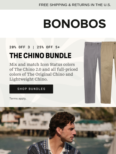 bonobos newsletter: Trending Pants to Get ASAP
