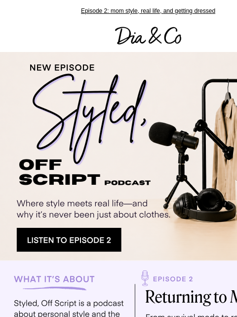 dia newsletter: We’re back 🎙️ (and this one’s personal)
