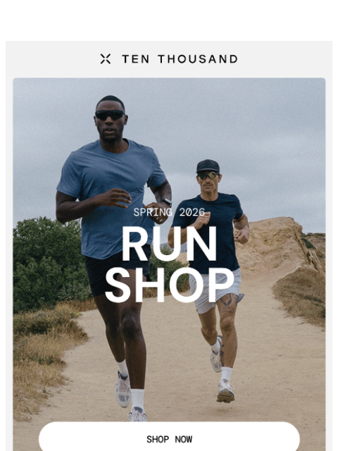 tenthousand newsletter: Run More