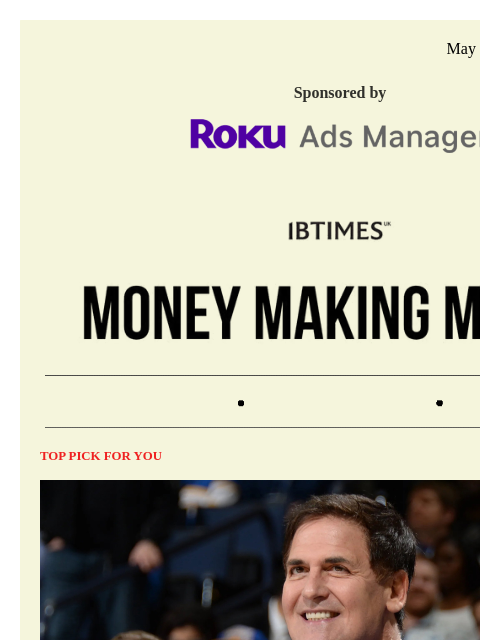 beehiiv newsletter: Mark Cuban Turned Shark Tank Bets Into 750% Return...
