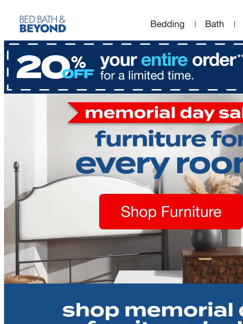 Bring summer home with fresh furniture finds at massive Memorial Day markdowns. ͏ ‌ ﻿ ͏ ‌ ﻿ ͏ ‌ ﻿ ͏ ‌ ﻿ ͏ ‌ ﻿ ͏ ‌ ﻿ ͏ ‌ ﻿ ͏ ‌ ﻿ ͏ ‌ ﻿ ͏ ‌ ﻿ ͏ ‌ ﻿ ͏ ‌ ﻿ ͏ ‌ ﻿ ͏ ‌ ﻿ ͏ ‌ ﻿ ͏ ‌ ﻿ ͏ ‌ ﻿ ͏ ‌ ﻿ ͏ ‌ ﻿ ͏ ‌ ﻿ ͏