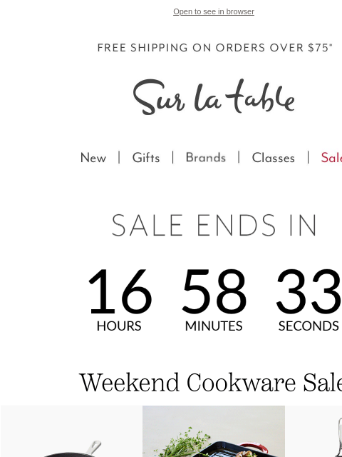 It's your last chance to score exclusive deals on top-tier cookware. ‌ ‌ ‌ ‌ ‌ ‌ ‌ ‌ ‌ ‌ ‌ ‌ ‌ ‌ ‌ ‌ ‌ ‌ ‌ ‌ ‌ ‌ ‌ ‌ ‌ ‌ ‌ ‌ ‌ ‌ ‌ ‌ ‌ ‌ ‌ ‌ ‌ ‌ ‌ ‌ ‌ ‌ ‌ ‌ ‌ ‌ ‌ ‌ ‌ ‌ ‌ ‌ ‌ ‌ ‌ ‌ ‌ ‌ ‌ ‌ ‌ ‌ ‌ ‌