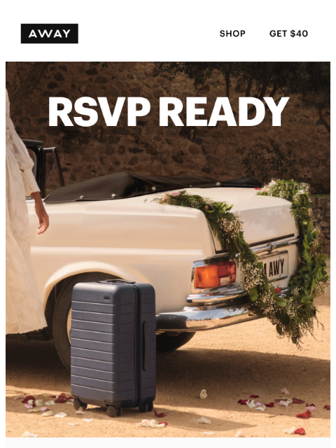You've got weddings, we've got luggage. ͏ ͏ ͏ ͏ ͏ ͏ ͏ ͏ ͏ ͏ ͏ ͏ ͏ ͏ ͏ ͏ ͏ ͏ ͏ ͏ ͏ ͏ ͏ ͏ ͏ ͏ ͏ ͏ ͏ ͏ ͏ ͏ ͏ ͏ ͏ ͏ ͏ ͏ ͏ ͏ ͏ ͏ ͏ ͏ ͏ ͏ ͏ ͏ ͏ ͏ ͏ ͏ ͏ ͏ ͏ ͏ ͏ ͏ ͏ ͏ ͏ ͏ ͏ ͏ ͏ ͏ ͏ ͏ ͏ ͏ ͏ ͏ ͏ ͏ ͏ ͏ ͏