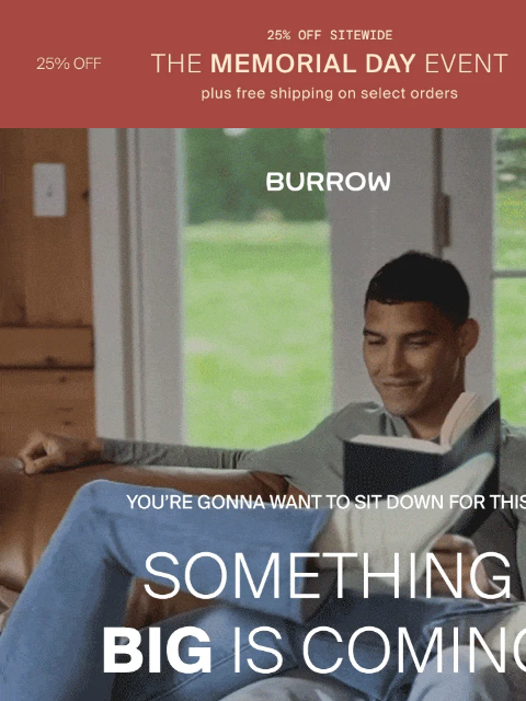 Get ready to sink in The Memorial Day Event Sign up for updates Shop Now Partner Brands Havenly ST Frank Interior Define Burrow The Inside The Citizenry Need Help? Text: +1-917-456-9455 Facebook