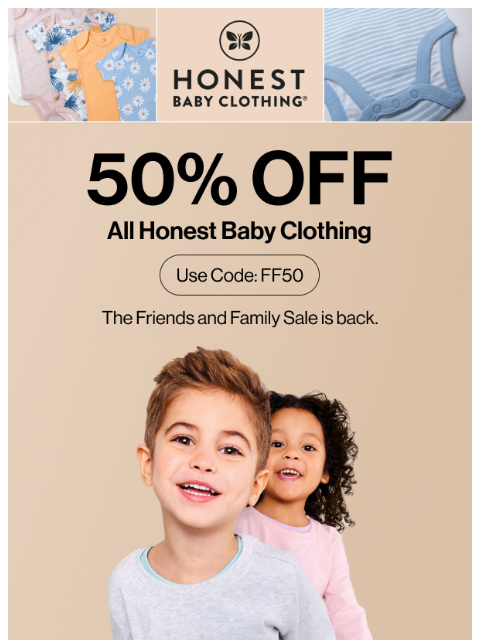 It's Honest Baby Clothing's Friends + Family Sale! ͏ ͏ ͏ ͏ ͏ ͏ ͏ ͏ ͏ ͏ ͏ ͏ ͏ ͏ ͏ ͏ ͏ ͏ ͏ ͏ ͏ ͏ ͏ ͏ ͏ ͏ ͏ ͏ ͏ ͏ ͏ ͏ ͏ ͏ ͏ ͏ ͏ ͏ ͏ ͏ ͏ ͏ ͏ ͏ ͏ ͏ ͏ ͏ ͏ ͏ ͏ ͏ ͏ ͏ ͏ ͏ ͏ ͏ ͏ ͏ ͏ ͏ ͏ ͏ ͏ ͏ ͏ ͏ ͏ ͏ ͏