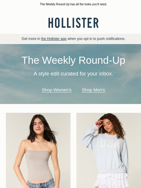 The Weekly Round-Up has all the looks you'll need. ͏ ͏ ͏ ͏ ͏ ͏ ͏ ͏ ͏ ͏ ͏ ͏ ͏ ͏ ͏ ͏ ͏ ͏ ͏ ͏ ͏ ͏ ͏ ͏ ͏ ͏ ͏ ͏ ͏ ͏ ͏ ͏ ͏ ͏ ͏ ͏ ͏ ͏ ͏ ͏ ͏ ͏ ͏ ͏ ͏ ͏ ͏ ͏ ͏ ͏ ͏ ͏ ͏ ͏ ͏ ͏ ͏ ͏ ͏ ͏ ͏ ͏ ͏ ͏ ͏ ͏ ͏ ͏ ͏ ͏ ͏ ͏ ͏