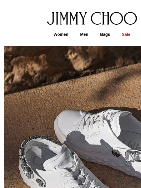 Discover signatures sneakers. JIMMY CHOO Women Men Bags Sale Off-Duty Crystals and Pearls Signature codes and house emblems play out across go-to trainers, elevating wardrobe staples. SHOP NOW SHOP NOW