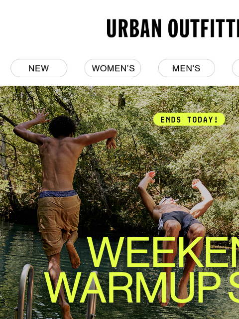 urbanoutfitters newsletter: LAST CALL: Up to 75% OFF 🫣