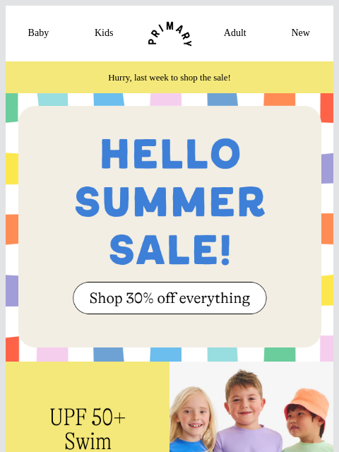 primary newsletter: ⚡ 30% Off Picks to Shop NOW ⚡
