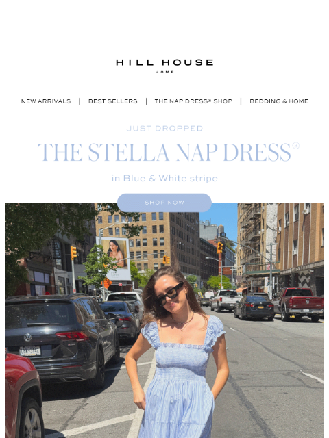 hillhousehome newsletter: Introducing: The Stella Nap Dress®