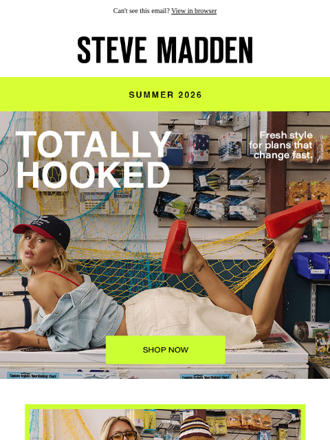 stevemadden newsletter: Catch Of The Day: You