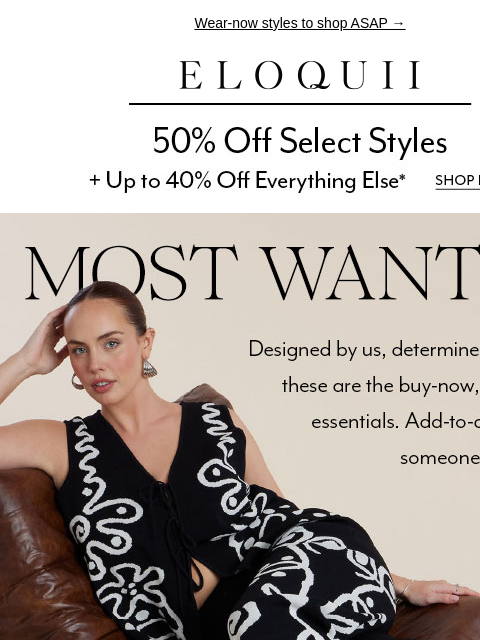 eloquii newsletter: This month's MOST popular picks