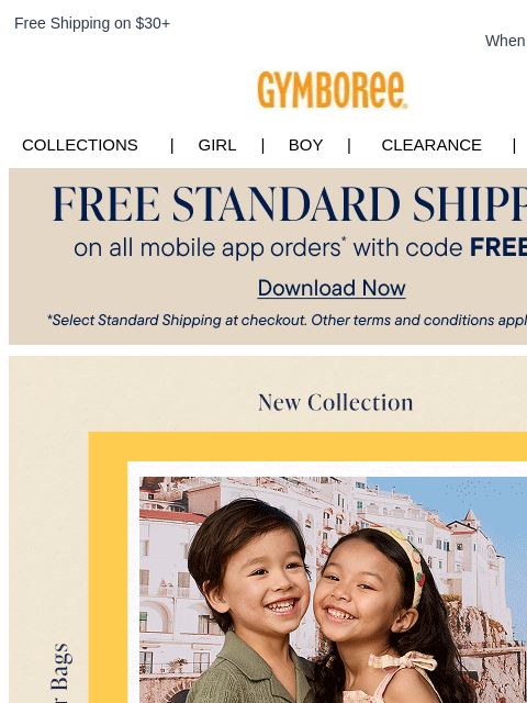 gymboree newsletter: Travel-Inspired Styles from our Amalfi Coast Colle...