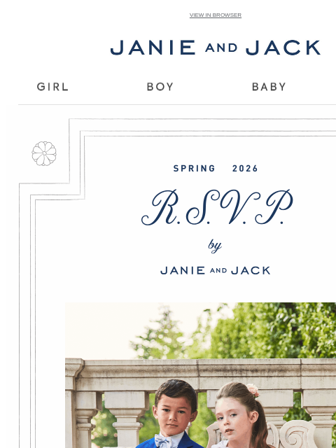 janieandjack newsletter: RSVP yes to wedding season