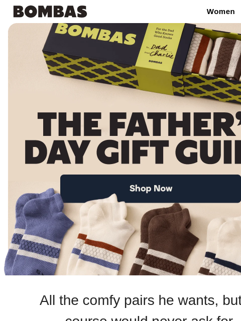 bombas newsletter: Gifts Dad Will Love