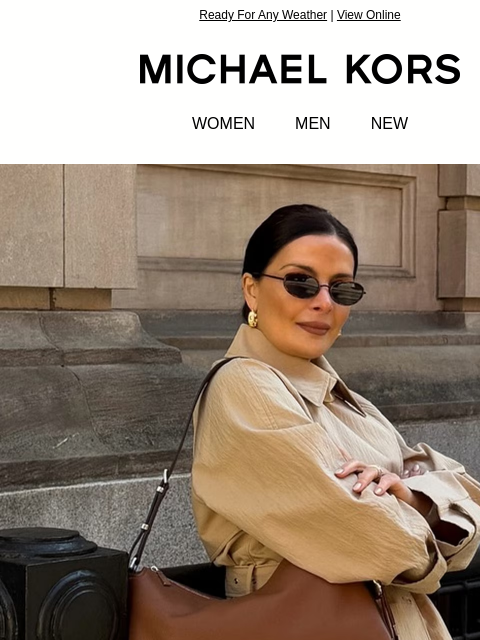 michaelkorsmail newsletter: How To Master Spring Layering