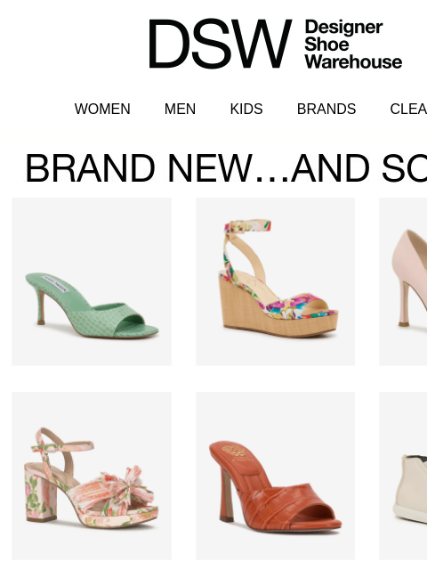 dsw newsletter: Still on: up to 55% off clearance