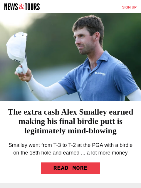 golfdigest newsletter: Garrick Higgo splits with caddie after penalty