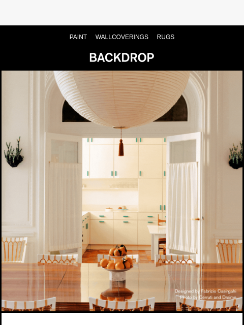 backdrophome newsletter: THE NEW WAVE OF FRENCH DESIGN