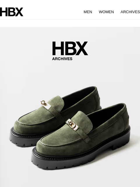 hbx newsletter: HBX Archives Preview: 19 May/9AM EST/9PM HKT Relea...