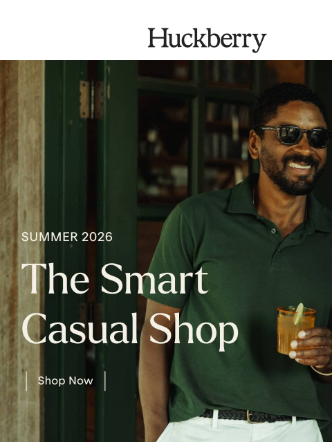 huckberry newsletter: How to Look Good in 100° Weather