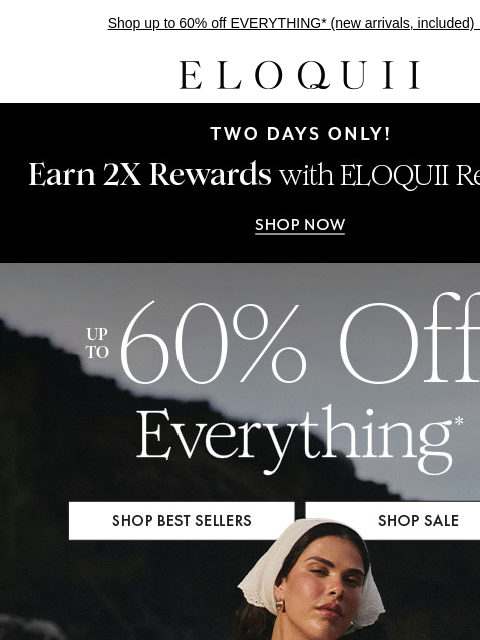 eloquii newsletter: The Customer Appreciation Event is ON 🫶