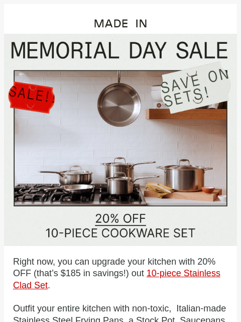 20% OFF the 10-piece Stainless Set right now. ͏ ͏ ͏ ͏ ͏ ͏ ͏ ͏ ͏ ͏ ͏ ͏ ͏ ͏ ͏ ͏ ͏ ͏ ͏ ͏ ͏ ͏ ͏ ͏ ͏ ͏ ͏ ͏ ͏ ͏ ͏ ͏ ͏ ͏ ͏ ͏ ͏ ͏ ͏ ͏ ͏ ͏ ͏ ͏ ͏ ͏ ͏ ͏ ͏ ͏ ͏ ͏ ͏ ͏ ͏ ͏ ͏ ͏ ͏ ͏ ͏ ͏ ͏ ͏ ͏ ͏ ͏ ͏ ͏ ͏ ͏ ͏ ͏ ͏ ͏ ͏ ͏ ͏