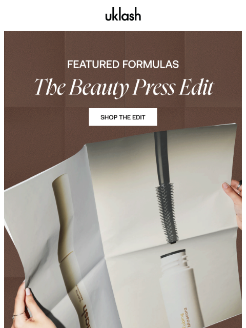 uklash newsletter: "This eyelash serum truly deserves the hype it get...